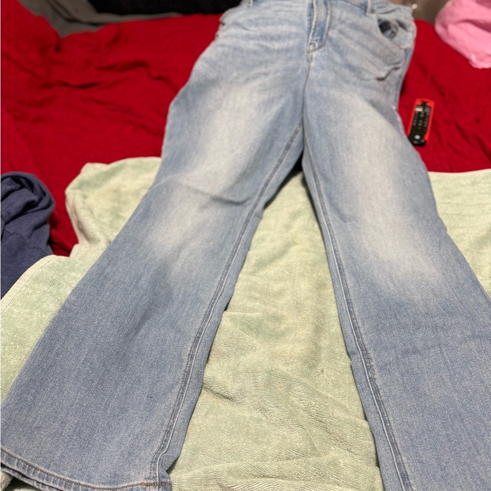 Old Navy Light Blue Boot-Cut Jeans